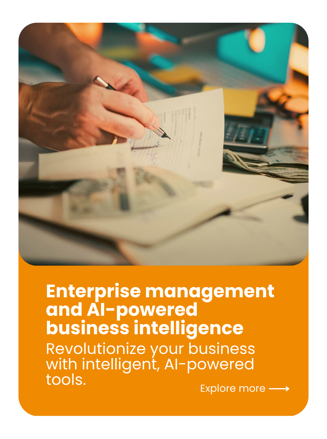 Icono de gestión y business intelligence