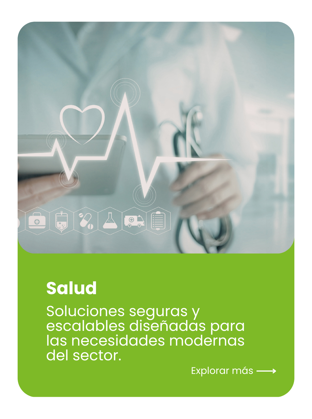 Icono del sector salud